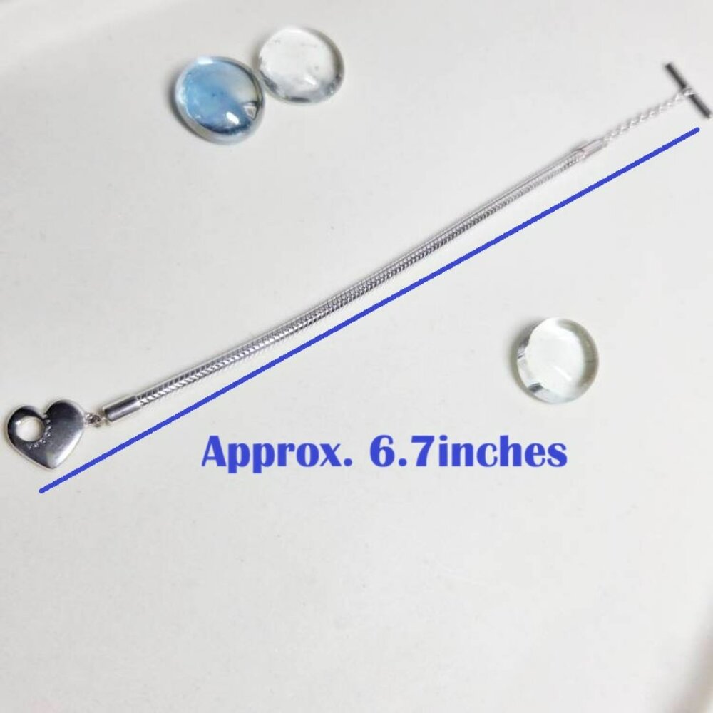 Authentic Pandora Heart Clasp Toggle Bracelet Ste… - image 2